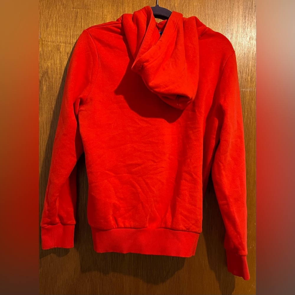 Adidas Women’s Red Feather Crackle Design Hoodie Size Large - Picture 6 of 9